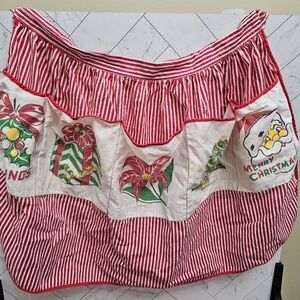 Vintage Christmas apron
